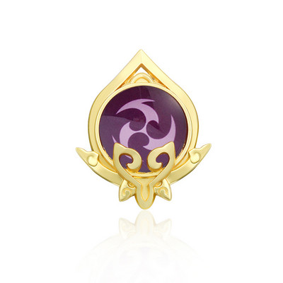 Játék Genshin Impact Eyes Of God Mondstadt Pins Brossok Luminous 7 Element Kawaii Cosplay jelvények