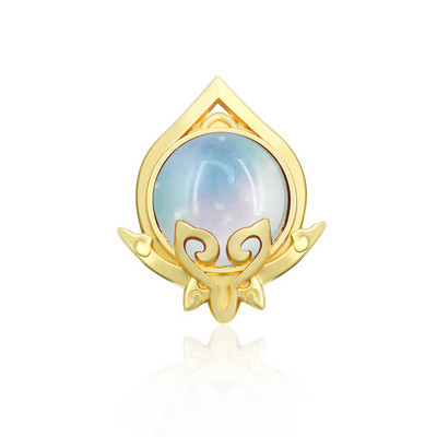 Játék Genshin Impact Eyes Of God Mondstadt Pins Brossok Luminous 7 Element Kawaii Cosplay jelvények