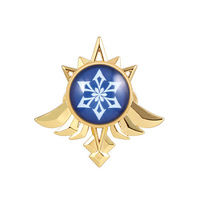 Játék Genshin Impact Eyes Of God Mondstadt Pins Brossok Luminous 7 Element Kawaii Cosplay jelvények