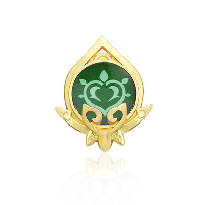 Játék Genshin Impact Eyes Of God Mondstadt Pins Brossok Luminous 7 Element Kawaii Cosplay jelvények