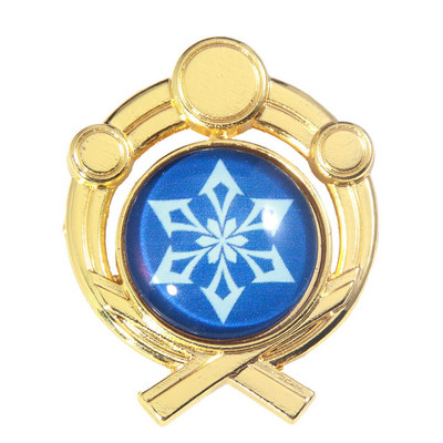 Játék Genshin Impact Eyes Of God Mondstadt Pins Brossok Luminous 7 Element Kawaii Cosplay jelvények