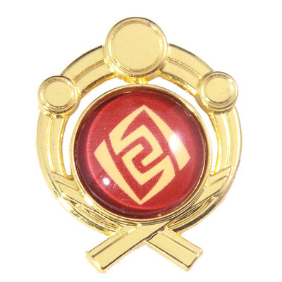 Játék Genshin Impact Eyes Of God Mondstadt Pins Brossok Luminous 7 Element Kawaii Cosplay jelvények