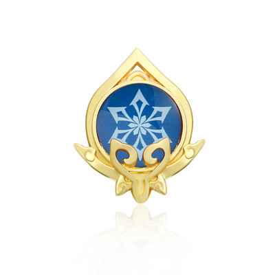 Játék Genshin Impact Eyes Of God Mondstadt Pins Brossok Luminous 7 Element Kawaii Cosplay jelvények