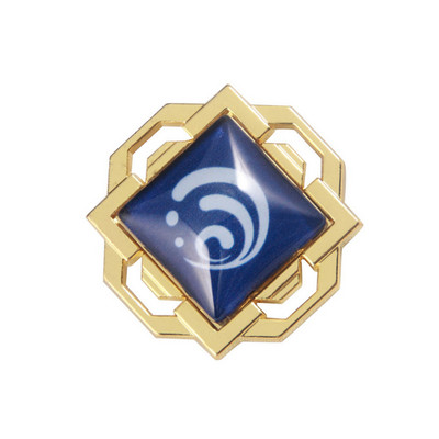 Játék Genshin Impact Eyes Of God Mondstadt Pins Brossok Luminous 7 Element Kawaii Cosplay jelvények