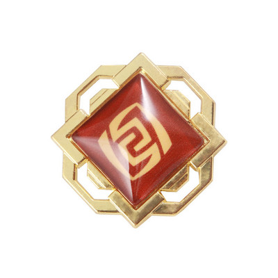 Játék Genshin Impact Eyes Of God Mondstadt Pins Brossok Luminous 7 Element Kawaii Cosplay jelvények