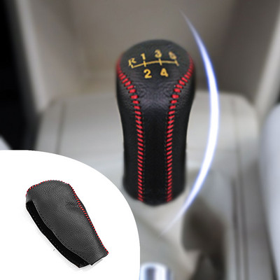 Volkswagen Lavida 2011 POLO 2012-2013 MT-hez 1db PU bőr kézifék váltógomb burkolat Sebességváltóház Autó dekor váltógomb ház