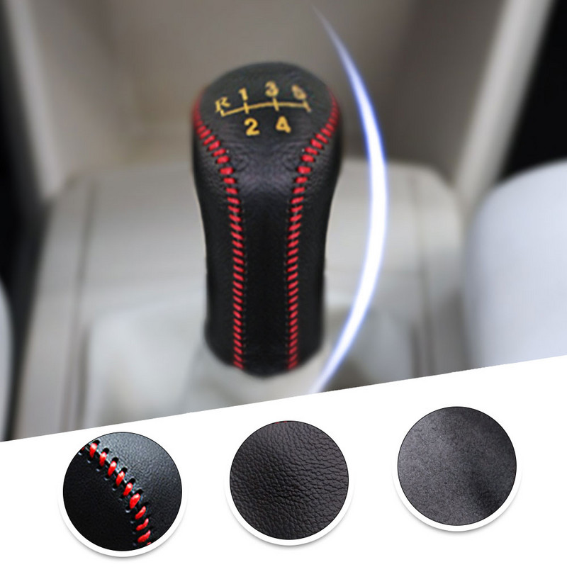 Volkswagen Lavida 2011 POLO 2012-2013 MT-hez 1db PU bőr kézifék váltógomb burkolat Sebességváltóház Autó dekor váltógomb ház