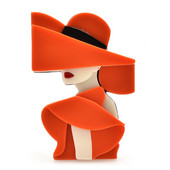 Wuli&baby Akrüülist võluvad naiste prossid naistele, 2-värvilised kandmismüts, kaasaegne tüdrukute pidu, kontoripross, nööpnõel Kingitused