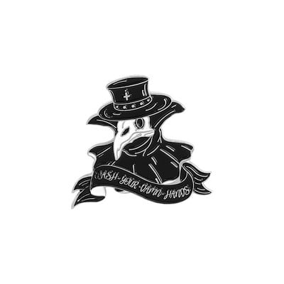 Plague Doctor Ace email Cioc Broșe pentru față Insigne personalizate pentru geantă Ace de rever Cataramă Bijuterii cool Cadou pentru prietenii asistentă