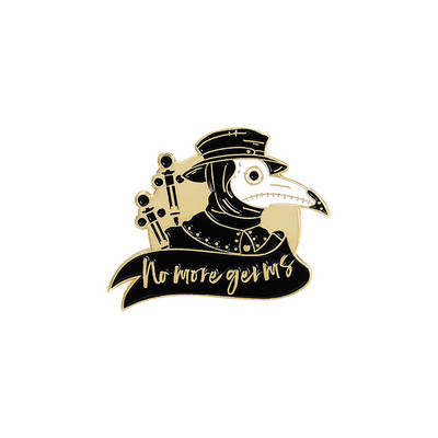 Plague Doctor Ace email Cioc Broșe pentru față Insigne personalizate pentru geantă Ace de rever Cataramă Bijuterii cool Cadou pentru prietenii asistentă