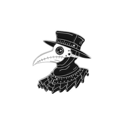 Plague Doctor Ace email Cioc Broșe pentru față Insigne personalizate pentru geantă Ace de rever Cataramă Bijuterii cool Cadou pentru prietenii asistentă