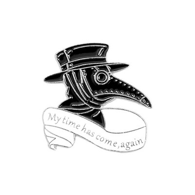 Plague Doctor Ace email Cioc Broșe pentru față Insigne personalizate pentru geantă Ace de rever Cataramă Bijuterii cool Cadou pentru prietenii asistentă