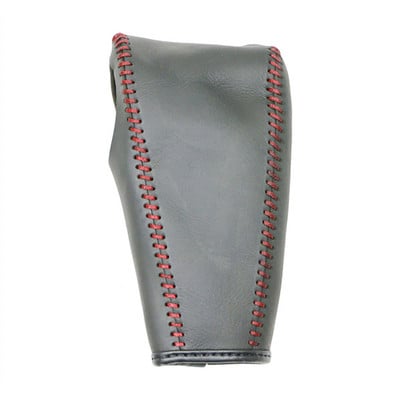 Fekete bőr, kézzel varrott autós sebességváltó gomb burkolatok Kia Sorento 2007 automatikus sebességváltó gomb tokjához