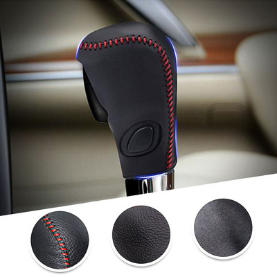Muchkey Piele Buton Viteze Stick Huse AT pentru Nissan TEANA 2008 2010 2011 2012 Schimbător de viteze automat anti-alunecare