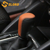 Capac din piele pentru schimbătorul de viteze, manetă de schimbător, capac de protecție pentru mazda CX-5 CX5 2020-2017, accesorii pentru interiorul mașinii