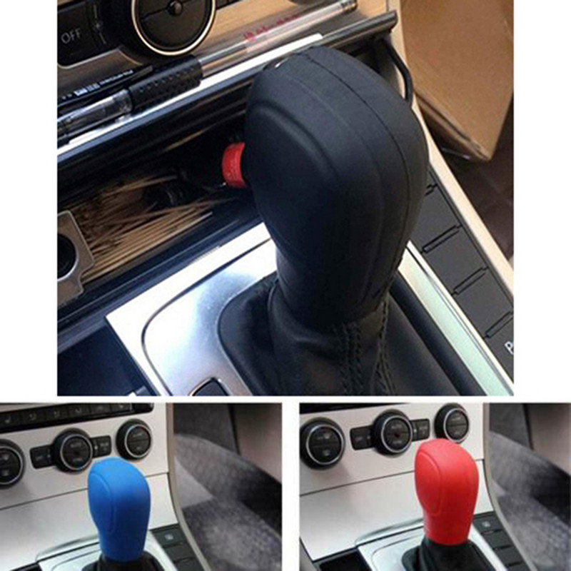 1 vnt. Automobilio pavarų perjungimo rankenėlės dangtelis Minkštas silikoninis neslystantis perjungiklis rankenėlės lazdelė, apsauganti rankena, rankenos dėklas, automobilio salono priedai