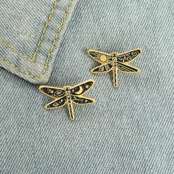 Creative Trendy Cartoon Butterfly Cute Mini Dragonfly Oil Drop καρφίτσα καρφίτσα καρφίτσα τζιν Τσάντα Δώρο Ανδρικά Γυναικεία Κοσμήματα μόδας