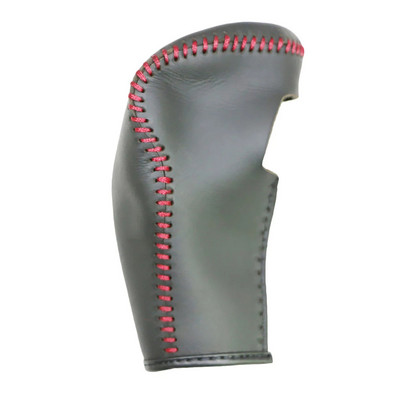 Capace pentru butoanele schimbătorului de viteze de mașină din piele naturală neagră cusute manual pentru Honda Accord 8 Automatic