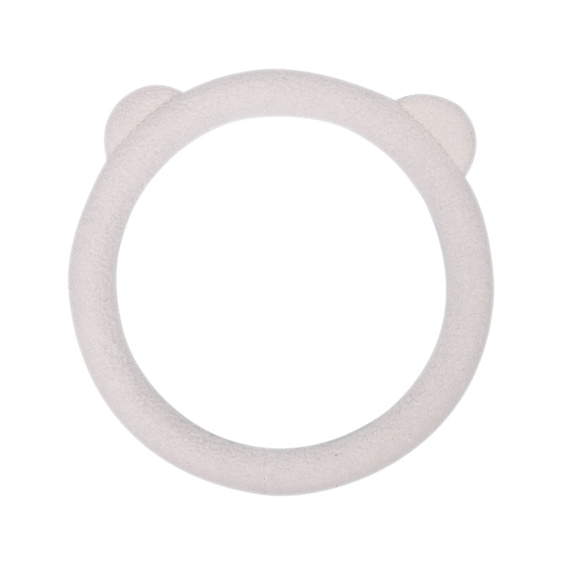 Nou Iarna Cald Moale Pluș Desene Animat Ursă Ureche Accesorii Interioare Mașină 38 cm Husa Volan Mașină Husa Mâner