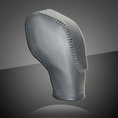 Capac pentru buton de viteză din piele naturală pentru Ford Focus AT 2015 Huse de mașină pe butonul de schimbător de viteze Husă de schimbător de viteze PPC guler de schimbător