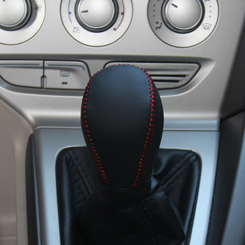 LS AUTO Genine кожен капак на лост за скоростен лост за Ford Focus MT 2012 автомобилни аксесоари Калъф ppc cpr капак за писалка копче за превключване