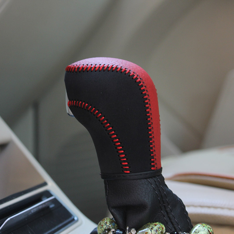 LS AUTO Capac pentru schimbătorul de viteze din piele naturală din piele naturală pentru schimbătorul de viteze din piele pentru Volkswagen AT Carcasă de jos din față ppc cpr stilou capac