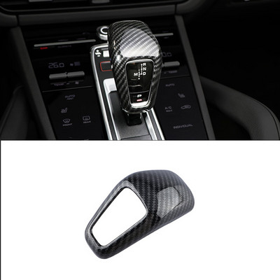 Capul schimbătorului de viteze ABS pentru autovehicul Carcasă de protecție a pârghiei de viteze Cadru decorativ pentru Porsche 2018 New Cayenne Accesorii Interior