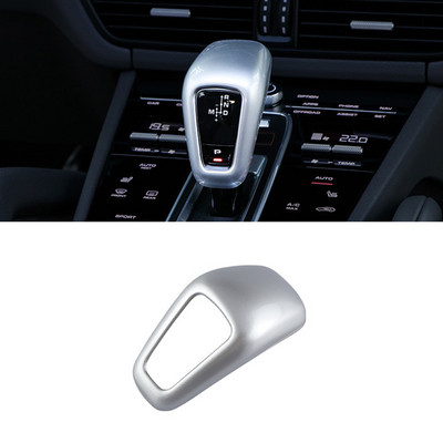 Capul schimbătorului de viteze ABS pentru autovehicul Carcasă de protecție a pârghiei de viteze Cadru decorativ pentru Porsche 2018 New Cayenne Accesorii Interior