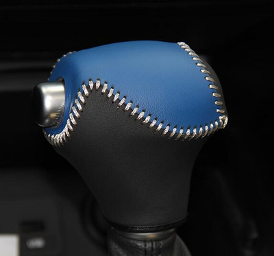 Husă ppc capac pentru buton schimbător din piele Nappa pentru Kia Carens AT husă mașină pe butonul schimbător de viteze din piele naturală stilou cpr