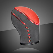 Capac pentru buton de viteză din piele naturală pentru Hyundai Elantra AT Huse de mașină pe butonul de schimbare a vitezei Husa pentru schimbătorul de viteze PPC Guler de schimbare a vitezei