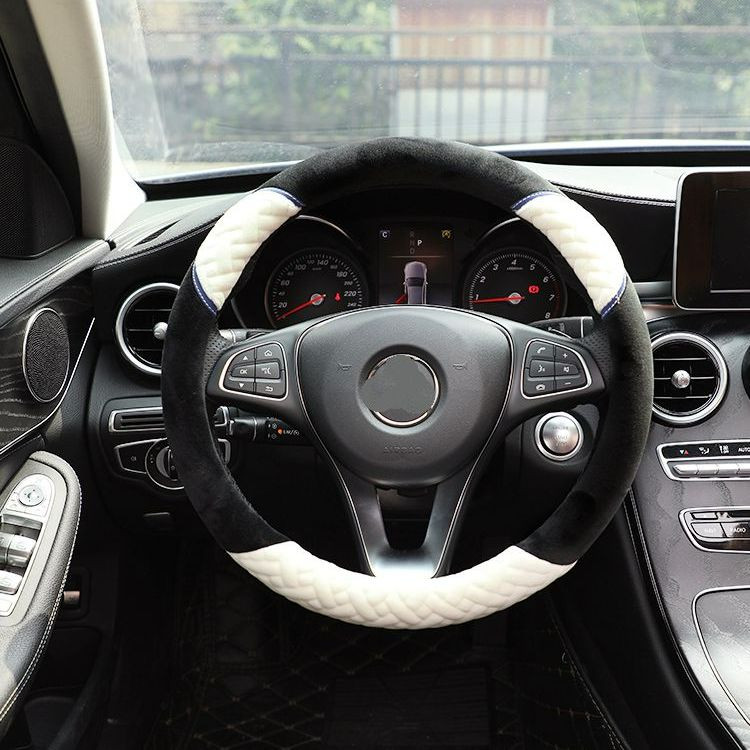 Noul patru anotimpuri universal de desene animate urs ureche pluș zeiță iarnă drăguț mașină husa volan capac ghidon