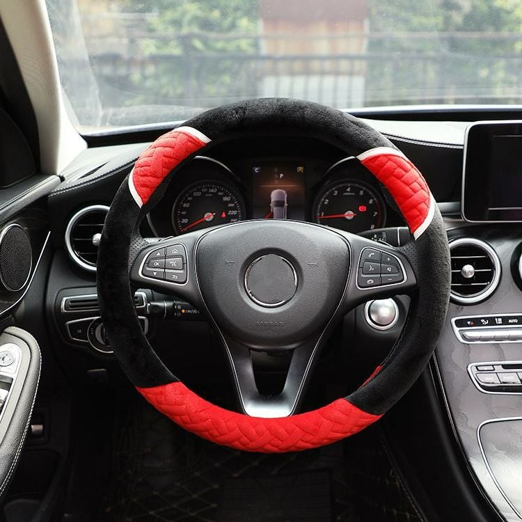 Noul patru anotimpuri universal de desene animate urs ureche pluș zeiță iarnă drăguț mașină husa volan capac ghidon