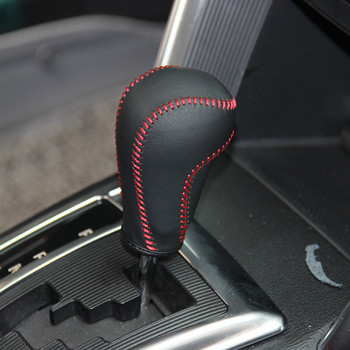 Калъф ppc Nappa кожен капак за скоростен лост за Mazda CX-5 AT автомобилен капак на скоростния лост Естествена кожа скоростен лост CPR писалка