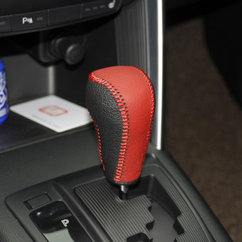 Калъф ppc Nappa кожен капак за скоростен лост за Mazda CX-5 AT автомобилен капак на скоростния лост Естествена кожа скоростен лост CPR писалка