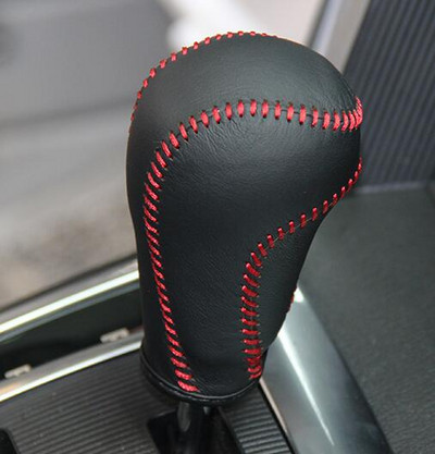 Husă ppc capac pentru buton schimbător din piele Nappa pentru Mazda CX-5 AT husă mașină pe butonul schimbător de viteze din piele naturală stilou cpr