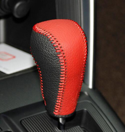 Husă ppc capac pentru buton schimbător din piele Nappa pentru Mazda CX-5 AT husă mașină pe butonul schimbător de viteze din piele naturală stilou cpr