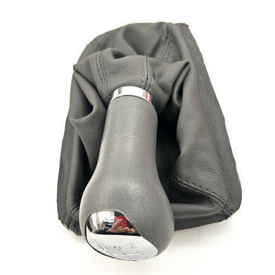 Automobilių aksesuarai 5 greičių perjungimo svirties komplektas, rankinis, dulkių dangtelis, pavarų perjungimo rankenėlė, smėlio spalvos juoda, skirta Chery A5