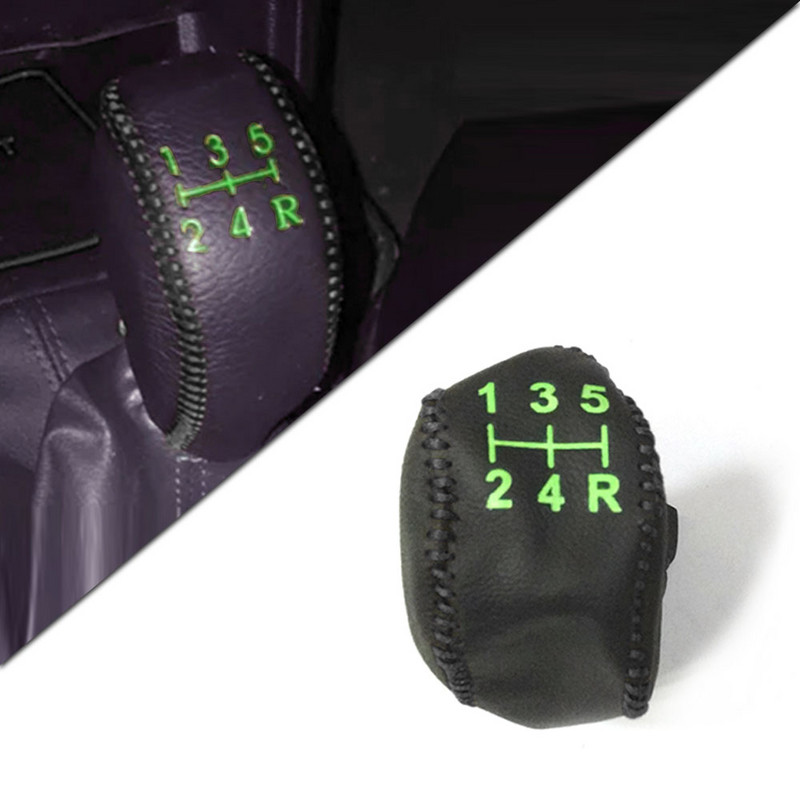 Husa din piele Muchkey pentru PEUGEOT 408 2013-2014 2008 2014-2018 301 2013-2018 308 2013-2016 2017 2018 Maneta de schimbare manuala in 5 trepte