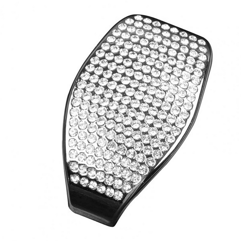 Buton schimbător de viteze ornamentat cu stras strălucitor încrustat Buton schimbător de viteze autocolant Decor pentru accesorii auto de generația 10 de Honda Civic