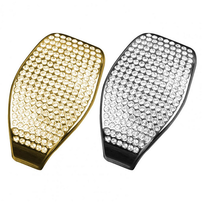 Buton schimbător de viteze ornamentat cu stras strălucitor încrustat Buton schimbător de viteze autocolant Decor pentru accesorii auto de generația 10 de Honda Civic