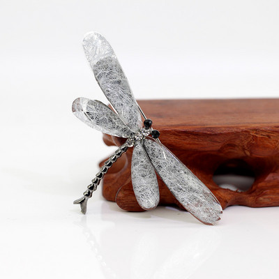2022 noi broșe cu libelule de cristal pentru femei, broșă vintage cu animale insecte, bijuterii, bărbați, femei, accesorii occidentale, petrecere