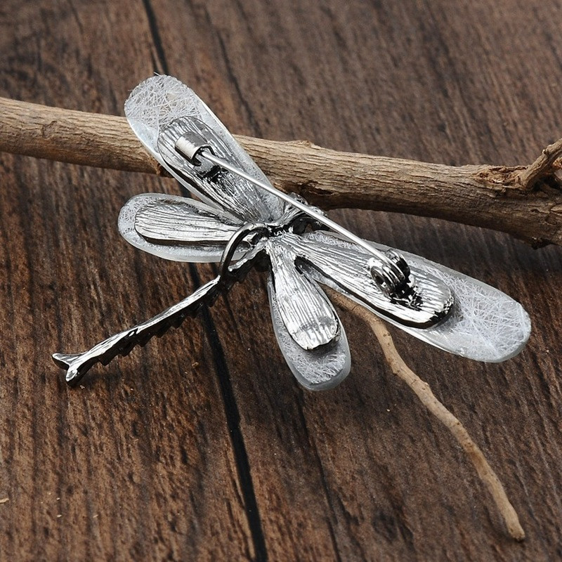 2022 noi broșe cu libelule de cristal pentru femei, broșă vintage cu animale insecte, bijuterii, bărbați, femei, accesorii occidentale, petrecere