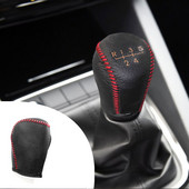Pentru Chevrolet Cavalier 2019 Aveo 2011 1 bucată din piele PU capac buton schimbător frână de mână Cutie de viteze Decor interior mașină Carcasă buton schimbător