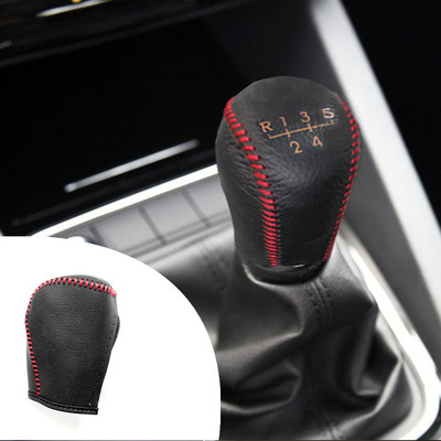 Skirta Chevrolet Cavalier 2019 Aveo 2011 1vnt PU odinis rankinio stabdžio perjungimo rankenėlės dangtelis pavarų dėžės dėklas Automobilio interjero dekoro perjungimo rankenėlės korpusas