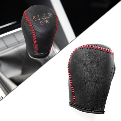 Pentru Chevrolet Cavalier 2019 Aveo 2011 1 bucată din piele PU capac buton schimbător frână de mână Cutie de viteze Decor interior mașină Carcasă buton schimbător