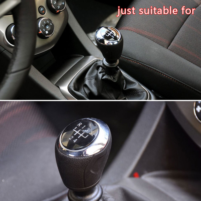 Pentru Chevrolet Cavalier 2019 Aveo 2011 1 bucată din piele PU capac buton schimbător frână de mână Cutie de viteze Decor interior mașină Carcasă buton schimbător
