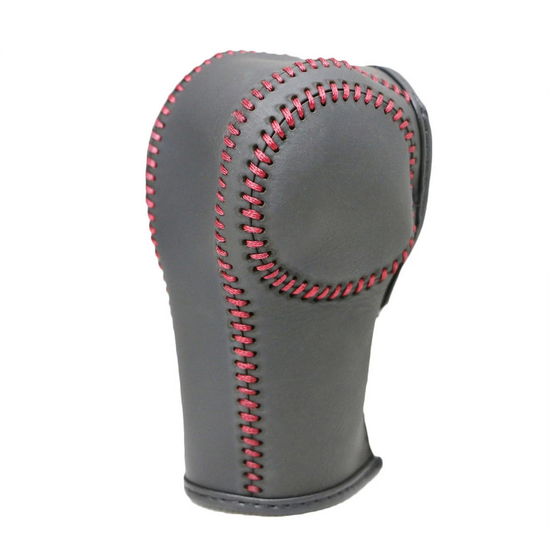 Huse pentru butonul schimbătorului de viteze de mașină din piele naturală moale, cusute manual, pentru Nissan Qashqai X-Trail Automatic