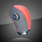 Capac pentru buton de viteză din piele naturală pentru mașină Kia K5 AT pe butonul de schimbare a vitezei Husă pentru schimbătorul de viteze PPC Guler de schimbare a vitezei