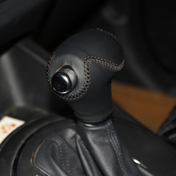 Θήκη ppc Nappa Δερμάτινο κάλυμμα πόμολο αλλαγής ταχυτήτων για Kia Sportage AT κάλυμμα αυτοκινήτου στο πόμολο αλλαγής ταχυτήτων Φυσικό δερμάτινο ραβδί ταχυτήτων cpr στυλό