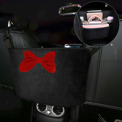 Catifea, retro, fundă roșie, husă universală pentru volan de mașină, pufos de iarnă, imitație de lână de miel, roată de vehicul, 15 inci